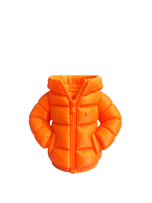 Puffer Jacket Pen Holder