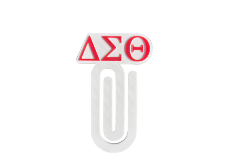 Delta Sigma Theta Jumbo Paper Clip