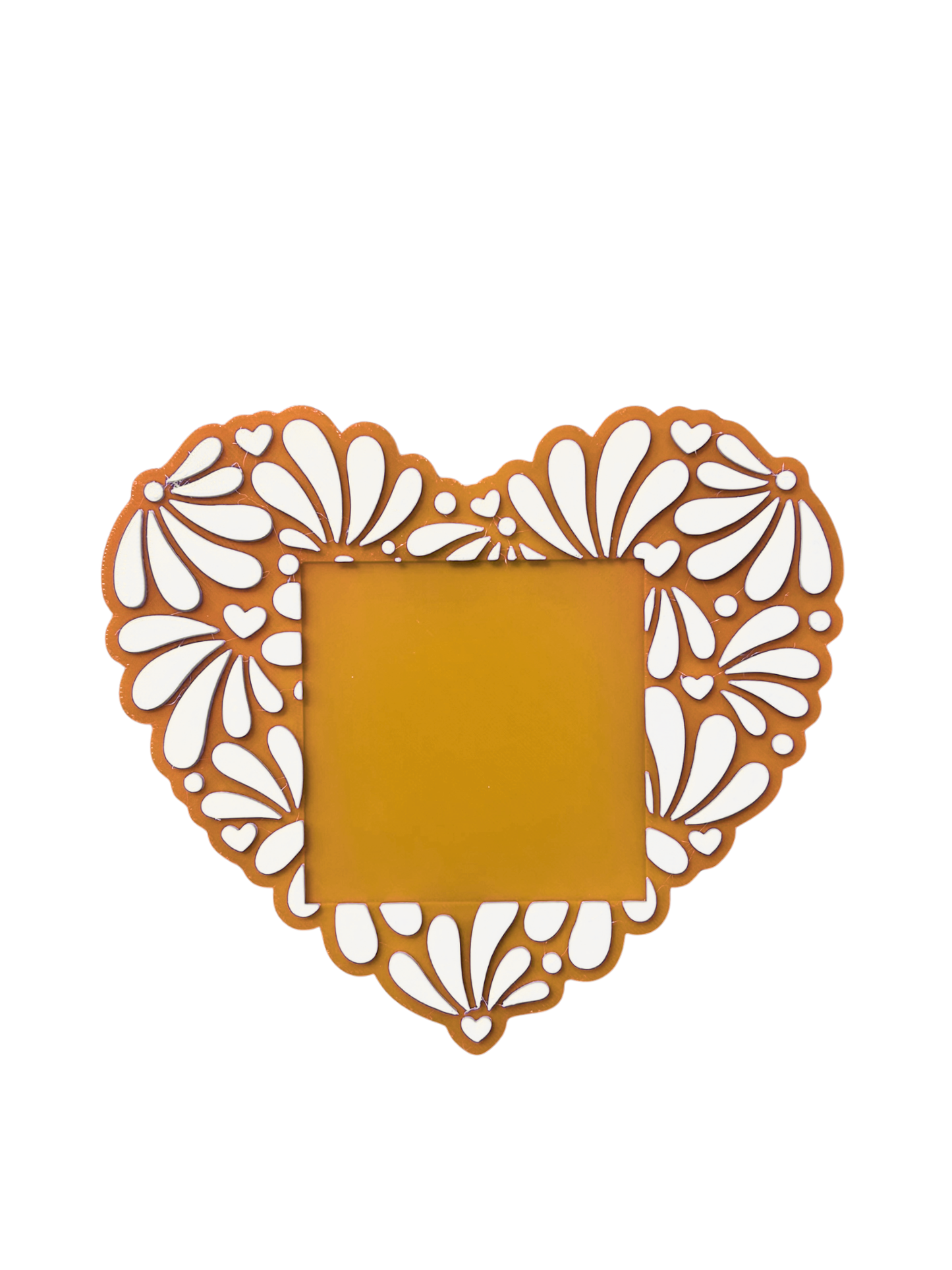 Heart-Shaped 3x3 Sticky Note Holder