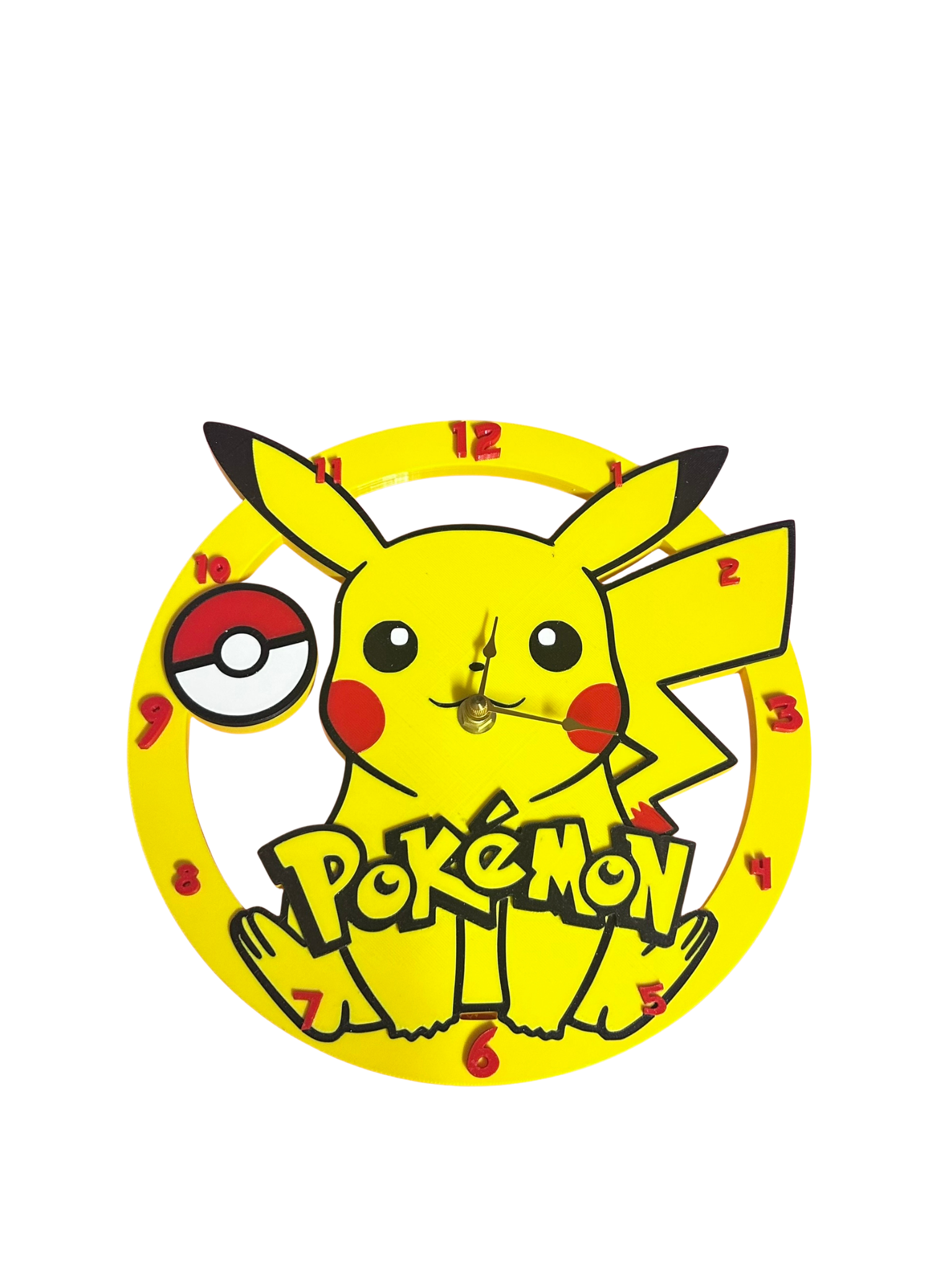Pikachu Clock – JessZoJai Creations